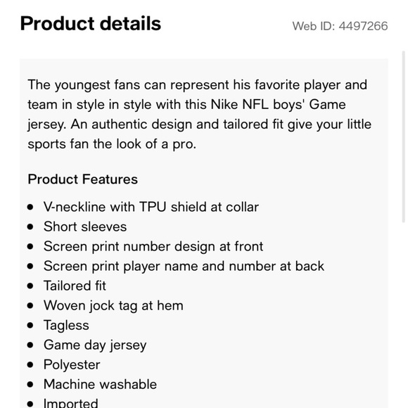 NFL Josh Norman jersey youth Large kids L boys lg football Nike Redskins 24 - Picture 6 of 7